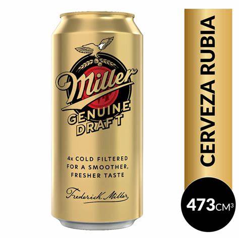 MILLER GENUINE DRAFT DE 473ML